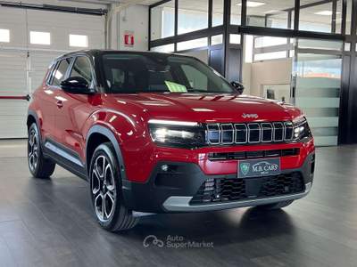 Jeep Avenger 1.2 turbo Mhev  Summit fwd 100cv Rosso usata Gaglianico