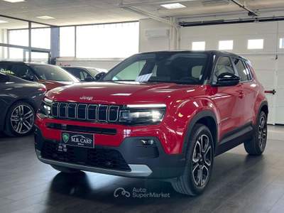 Jeep Avenger 1.2 turbo Mhev  Summit fwd 100cv Rosso usata Gaglianico