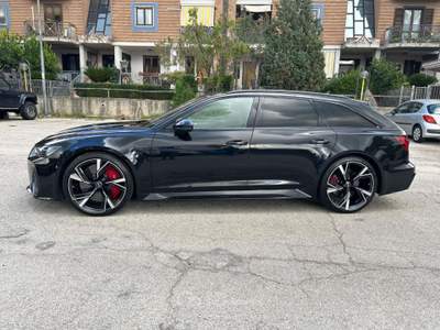 Audi RS 6 RS6 Avant 4.0 mhev quattro tiptronic Nero usata Mugnano del Cardinale