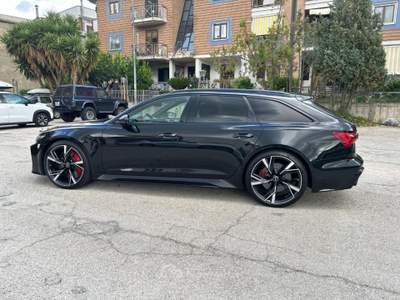 Audi RS 6 RS6 Avant 4.0 mhev quattro tiptronic Nero usata Mugnano del Cardinale