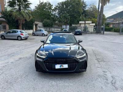Audi RS 6 RS6 Avant 4.0 mhev quattro tiptronic Nero usata Mugnano del Cardinale