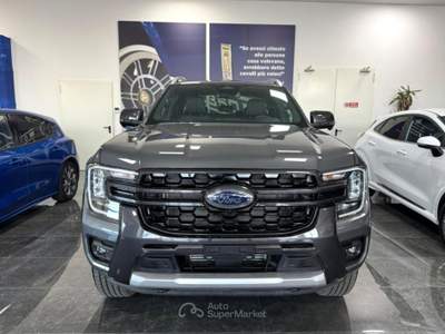 Ford Ranger 2.0 ECOBLUE aut. 205 CV DC Wildtrak 5 posti Grigio usata Medesano
