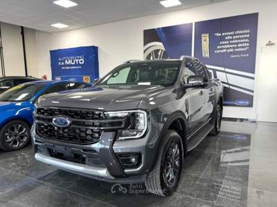 Ford Ranger 2.0 ECOBLUE aut. 205 CV DC Wildtrak 5 posti Grigio usata Medesano