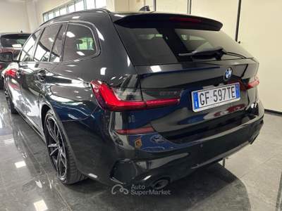 BMW Serie 3 330d d 48V xDrive Touring Msport Nero usata Medesano