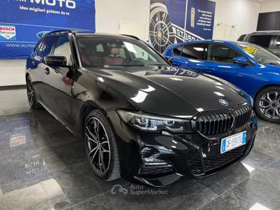BMW Serie 3 330d d 48V xDrive Touring Msport Nero usata Medesano