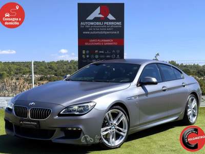 BMW Serie 6 Gran Coupé 640d d XDrive Gran Coupé M-Sport Edition Grigio usata Castellaneta