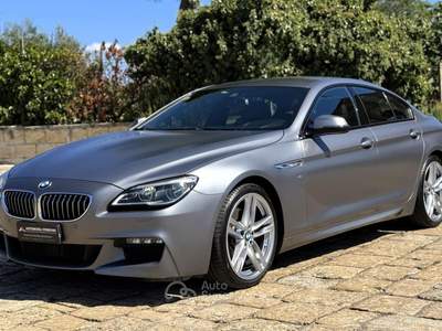 BMW Serie 6 Gran Coupé 640d d XDrive Gran Coupé M-Sport Edition Grigio usata Castellaneta