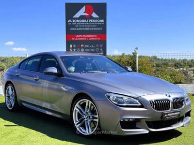 BMW Serie 6 Gran Coupé 640d d XDrive Gran Coupé M-Sport Edition Grigio usata Castellaneta