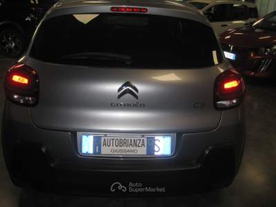 Citroen C3 autovettura aziendale, non fumatore certificazione chilometrica Argento usata Giussano