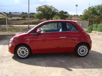 Fiat 500 LOUNGE Rosso usata Santeramo in Colle