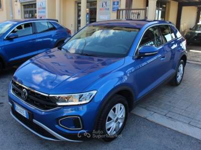 Volkswagen T-Roc 1.0 TSI Life Blu/Azzurro usata Trapani