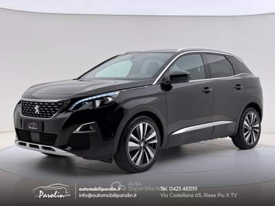 Peugeot 3008 2.0 bluehdi GT s&amp;s 180cv eat8 Prezzo REALE Nero usata Riese Pio X