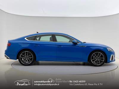Audi A5 40 2.0 tfsi mhev S-line edition S-tronic Blu Turbo Blu/Azzurro usata Riese Pio X