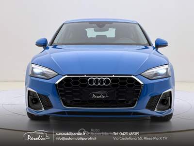 Audi A5 40 2.0 tfsi mhev S-line edition S-tronic Blu Turbo Blu/Azzurro usata Riese Pio X