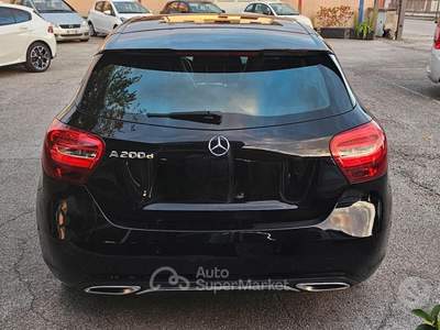 Mercedes-Benz Classe A A 200 d Premium EURO 6 Nero usata Forlì