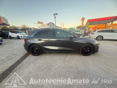 Audi A3 SPB TFSI 150 kW S tronic quattro S line edition Nero usata Marsala