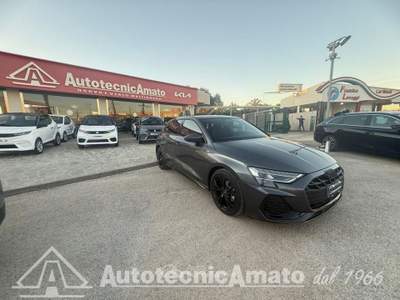 Audi A3 SPB TFSI 150 kW S tronic quattro S line edition Nero usata Marsala