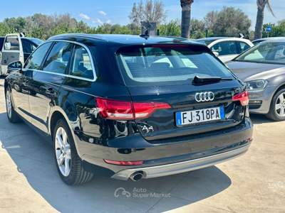 Audi A4 Avant 2017 2.0 TDI 122 CV S tronic Sport Nero usata San Michele Salentino