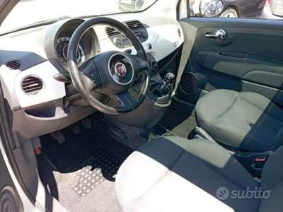 Fiat 500 1.2 benzina -Gpl 2012 Bianco usata San Michele Salentino