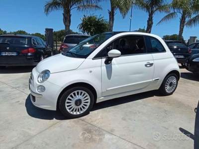 Fiat 500 1.2 benzina -Gpl 2012 Bianco usata San Michele Salentino