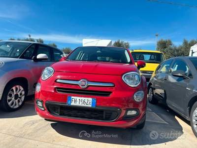 Fiat 500X MultiJet - 2017 - veicolo adatto ai neopatentati Rosso usata San Michele Salentino