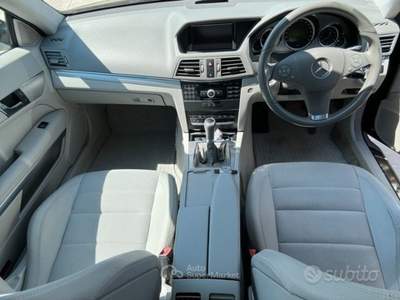 Mercedes-Benz Classe E Mercedes E 250 CDI Coupe BlueEFFICIENCY Avantgarde Nero usata San Michele Salentino