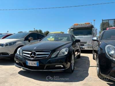 Mercedes-Benz Classe E Mercedes E 250 CDI Coupe BlueEFFICIENCY Avantgarde Nero usata San Michele Salentino
