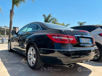 Mercedes-Benz Classe E Mercedes E 250 CDI Coupe BlueEFFICIENCY Avantgarde Nero usata San Michele Salentino