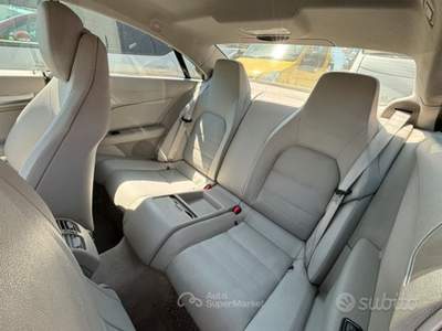 Mercedes-Benz Classe E Mercedes E 250 CDI Coupe BlueEFFICIENCY Avantgarde Nero usata San Michele Salentino