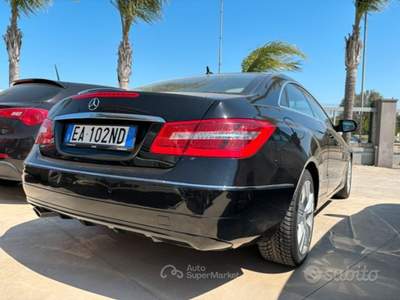 Mercedes-Benz Classe E Mercedes E 250 CDI Coupe BlueEFFICIENCY Avantgarde Nero usata San Michele Salentino