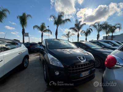 Peugeot 3008 cambio robotizzato Prem Nero usata San Michele Salentino