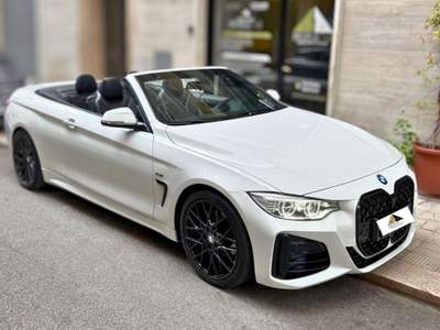 BMW Serie 4 420d Cabrio Sport Bianco usata Bari