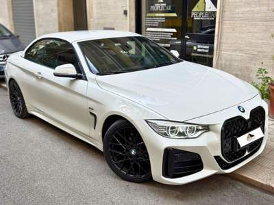 BMW Serie 4 420d Cabrio Sport Bianco usata Bari