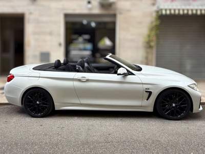 BMW Serie 4 420d Cabrio Sport Bianco usata Bari