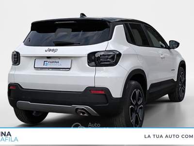 Jeep Avenger  1.2 turbo summit fwd 100cv Bianco usata Marcianise