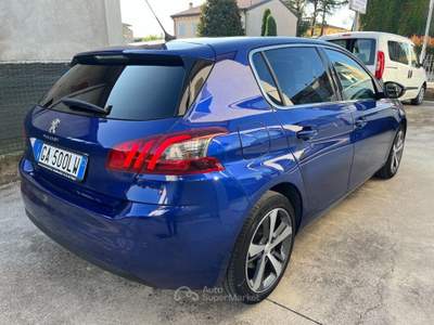 Peugeot 308 BlueHDi 130 S&S EAT8 Allure C.A NAVI SENSORI Blu/Azzurro usata Nogarole Rocca