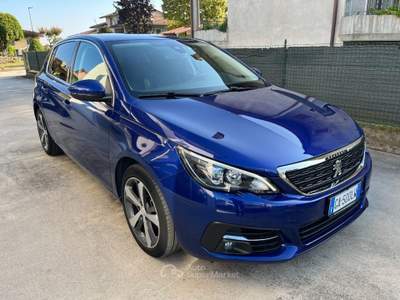 Peugeot 308 BlueHDi 130 S&S EAT8 Allure C.A NAVI SENSORI Blu/Azzurro usata Nogarole Rocca