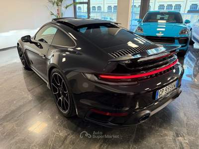 Porsche 911 911 Turbo S Coupé / IVA ESP./CHRONO/CARBO/TETTO Nero usata Villa Carcina
