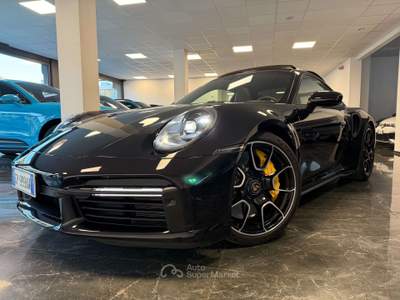 Porsche 911 911 Turbo S Coupé / IVA ESP./CHRONO/CARBO/TETTO Nero usata Villa Carcina