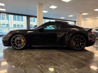 Porsche 911 911 Turbo S Coupé / IVA ESP./CHRONO/CARBO/TETTO Nero usata Villa Carcina