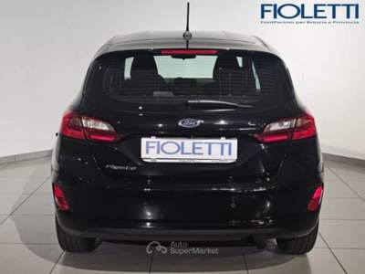 Ford Fiesta 7ª SERIE 1.1 75 CV 5 PORTE TITANIUM Nero usata Manerbio