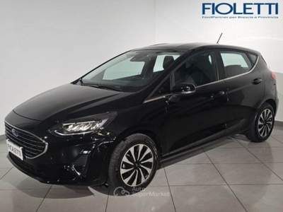 Ford Fiesta 7ª SERIE 1.1 75 CV 5 PORTE TITANIUM Nero usata Manerbio