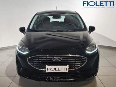 Ford Fiesta 7ª SERIE 1.1 75 CV 5 PORTE TITANIUM Nero usata Manerbio