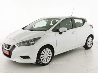 Nissan Micra IG-T 92 5 porte Acenta Bianco usata Crema