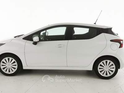 Nissan Micra IG-T 92 5 porte Acenta Bianco usata Crema