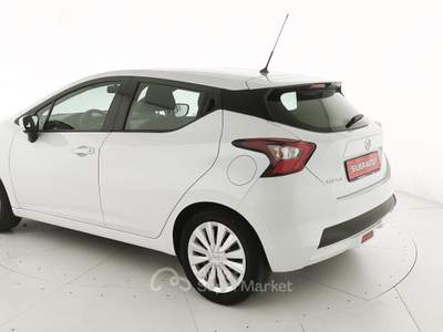 Nissan Micra IG-T 92 5 porte Acenta Bianco usata Crema