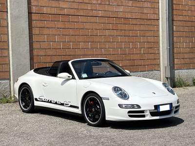 Porsche 911 911/997 Carrera 4S Cabrio 3.8 Bianco usata Biella