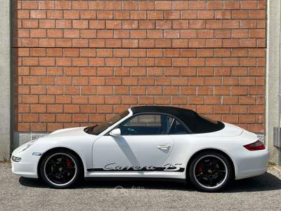Porsche 911 911/997 Carrera 4S Cabrio 3.8 Bianco usata Biella