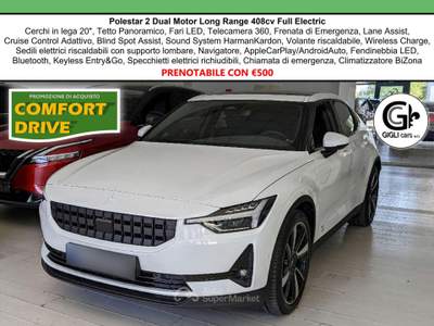 Polestar 2 Dual Motor Long Range 408cv Full Electric Tetto Bianco usata Campi Bisenzio