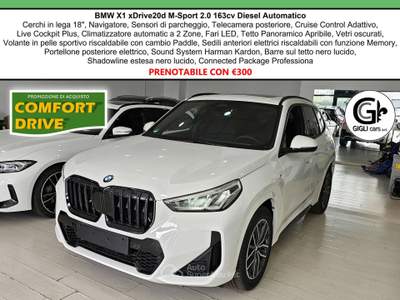 BMW X1 20d xDrive MSport Tetto Navi C.18" Cam M-Sport Nav Bianco usata Campi Bisenzio